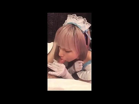 ❤️ Japanese Idol [mayuka], pakaian pembantu rumah Perancis, bahagian 1, blowjob dan jerk dengan losyen ❌ Lucah fb pada kami ❌️❤