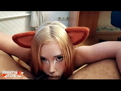 ❤️ Kitsune menelan batang dan air mani di dalam mulutnya ❌ Lucah fb pada kami ❌️❤